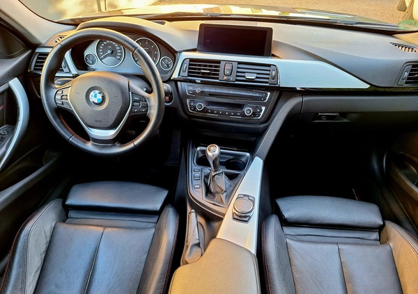 BMW Seria 3 cena 28900 przebieg: 380440, rok produkcji 2014 z Biała małe 704